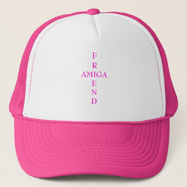 FRIEND and AMIGA - a goodwill hat (Front)