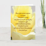 Friend Birthday Card<br><div class="desc">Special yellow rose  birthday card for a best friend.</div>