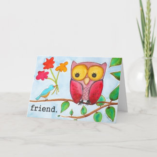 Friend card