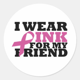 friend classic round sticker