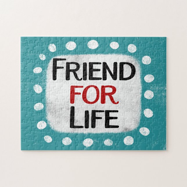 Friend For Life Jigsaw Puzzle (Horizontal)