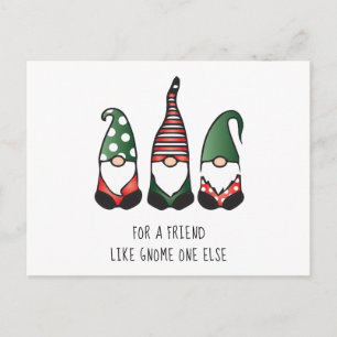 Friend Like Gnome One Else Postcard