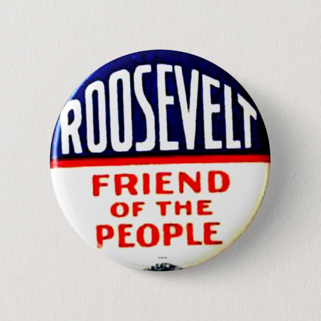 Friend of the People - Button (Front)