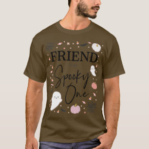 Friend of the Spooky One Girl First Birthday Pink T-Shirt