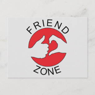 Friend Zone Postcard