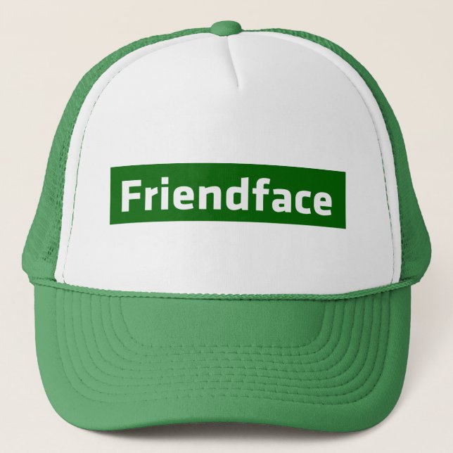 Friendface Trucker Hat (Front)