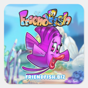 FriendFish cartoon fish stickers