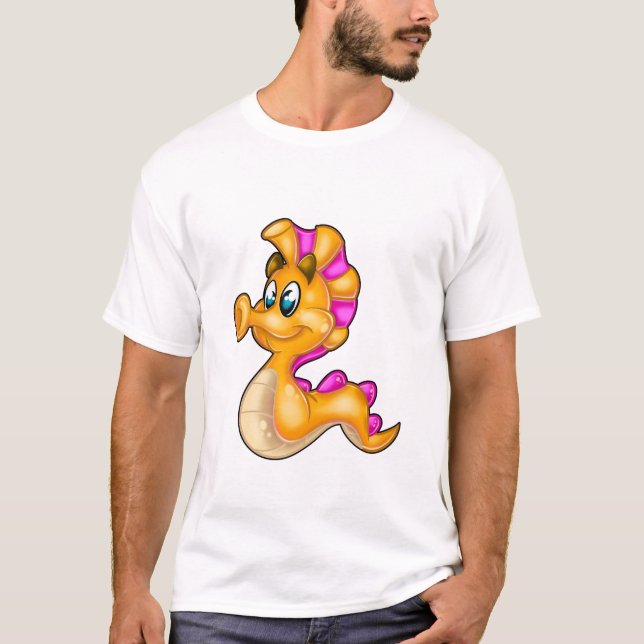 FriendFish cartoon fish T-Shirt (Front)