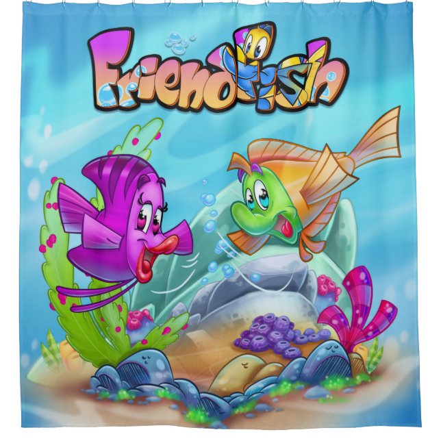 FriendFish cute cartoon fish (Front)