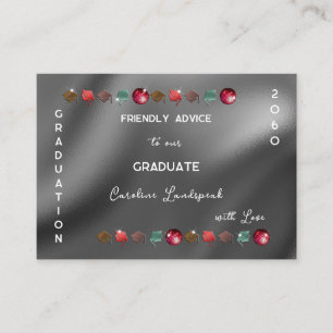 Friendly Advice to Our Graduate Class of 2025 Enclosure Card