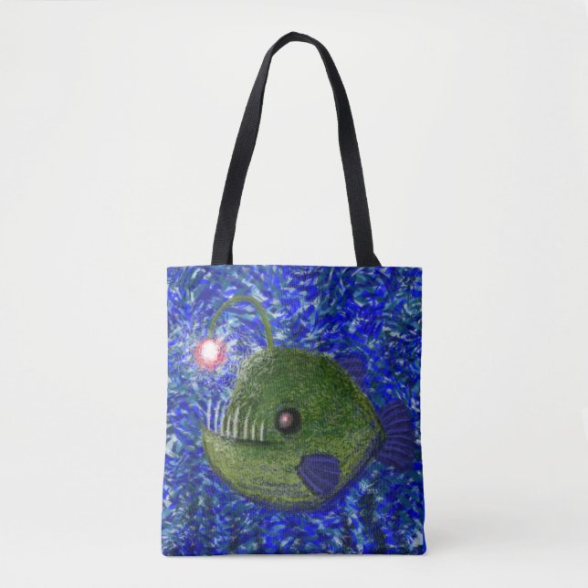 Friendly Angler Tote Bag (Front)