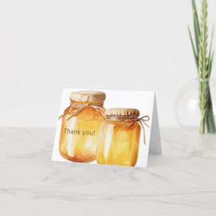 Friendly Bee Thank You Card