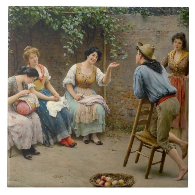 Friendly Chat Tile (Front)