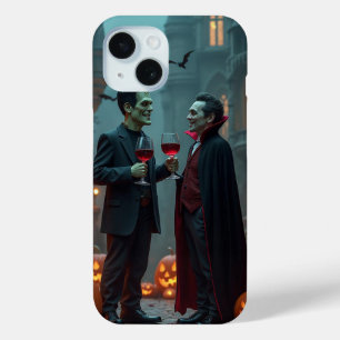  Friendly Conversation, Halloween, Author Natasha  iPhone 15 Case