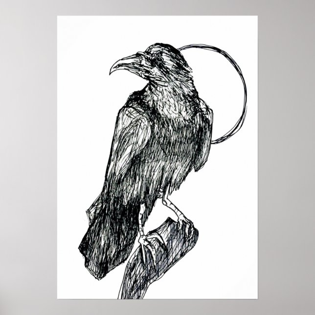 Friendly Crow Poster (Front)