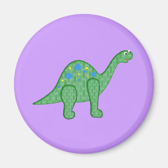 Friendly Dinosaur Magnet (Front)