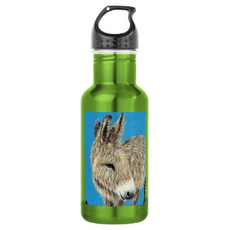 Friendly Donkey Painting 532 Ml Water Bottle