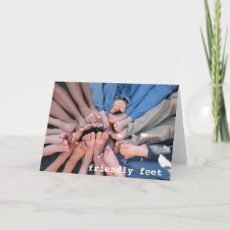 Friendly Feet Card