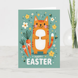 Friendly Feline Celebration Card
