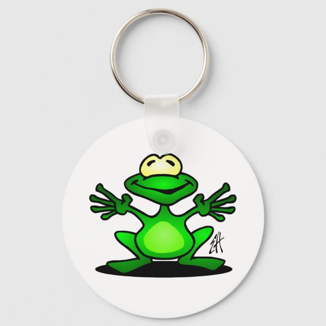 Friendly Frog Keychain (Front)