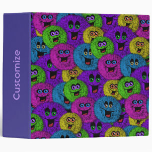 Friendly Fuzzles Cute Creatures Binder