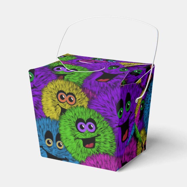 Friendly Fuzzles Cute Creatures Take-Out Favour Bo Favor Box (Front Side)