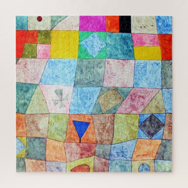 Friendly Game, Paul Klee Jigsaw Puzzle (Vertical)