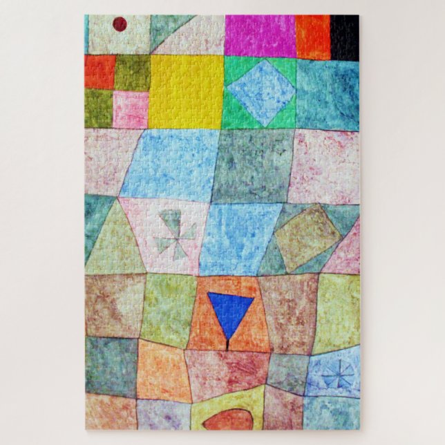 Friendly Game, Paul Klee Jigsaw Puzzle (Vertical)