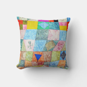 Friendly Game, Paul Klee Throw Pillow
