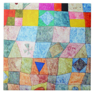 Friendly Game, Paul Klee Tile