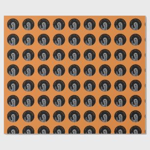 Friendly Ghost (Happy Halloween) Wrapping Paper
