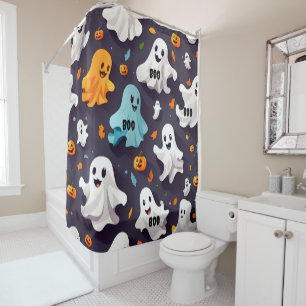 Friendly Ghosts Fall Bathroom Decor