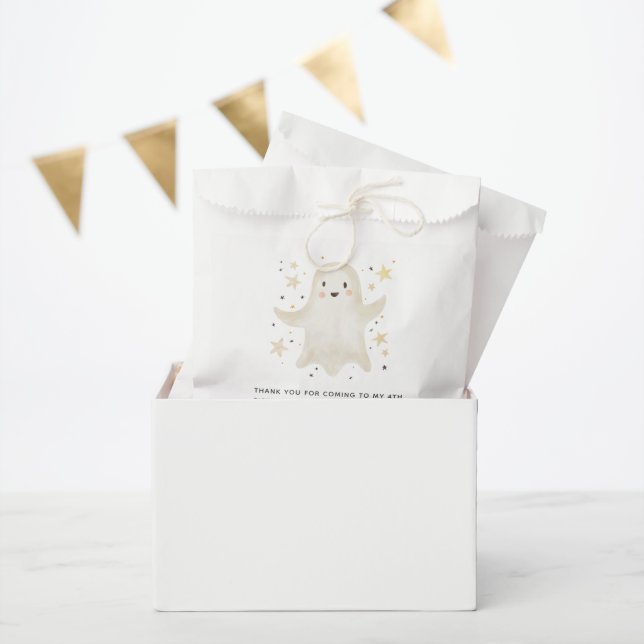 Friendly Ghosts Spooktacular Kids Thank You Favour Favour Bag (Party)