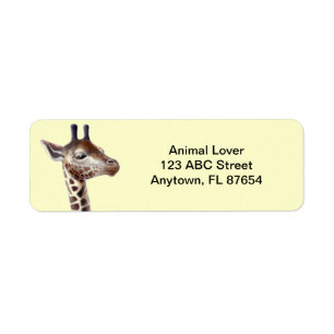 Friendly Giraffe Customizable
