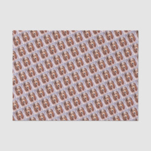 FRIENDLY GOLDEN COLLIE TISSUE PAPER