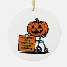 Friendly Jack-o'-Lantern Safety