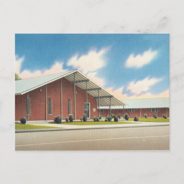 Friendly Lane Baptist Church, Fort Worth, TX Postcard (Front)