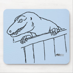 Friendly Neighbourhood Dinosaur Mouse Pad