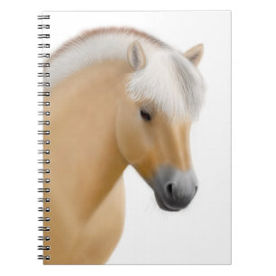Friendly Norwegian Fjord Horse Notebook