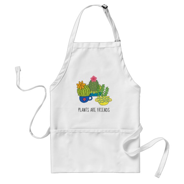 Friendly Plants Succulent Apron (Front)