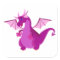 Friendly Purple and Pink Dragon