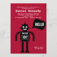 Friendly Robot Invitation