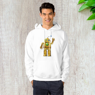 Friendly Robot Mens Hoodie