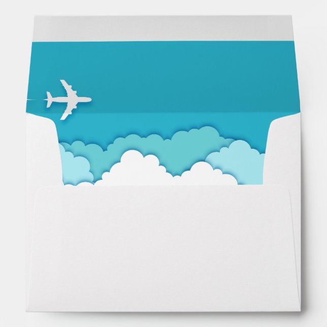 Friendly Skies Envelope (Back (Bottom))