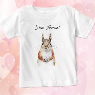 Friendly Squirrel Baby T-Shirt