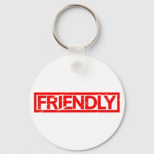 Friendly Stamp Keychain