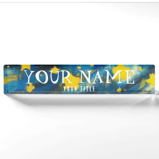Friendly stars  nameplate