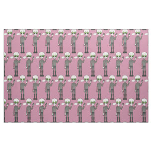 Friendly Waving Alien Thunder_Cove  Fabric