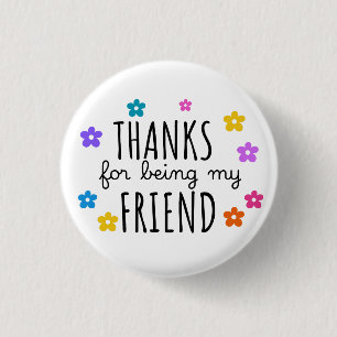 friends 1 inch round button