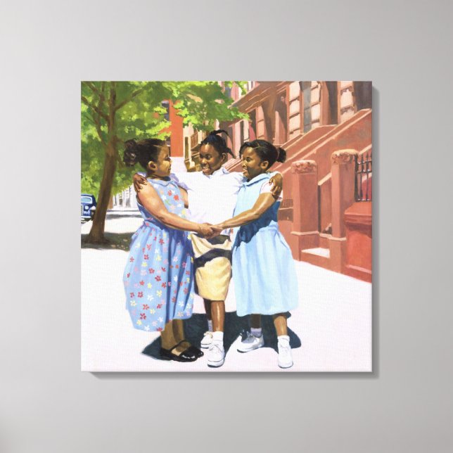 Friends 2001 canvas print (Front)